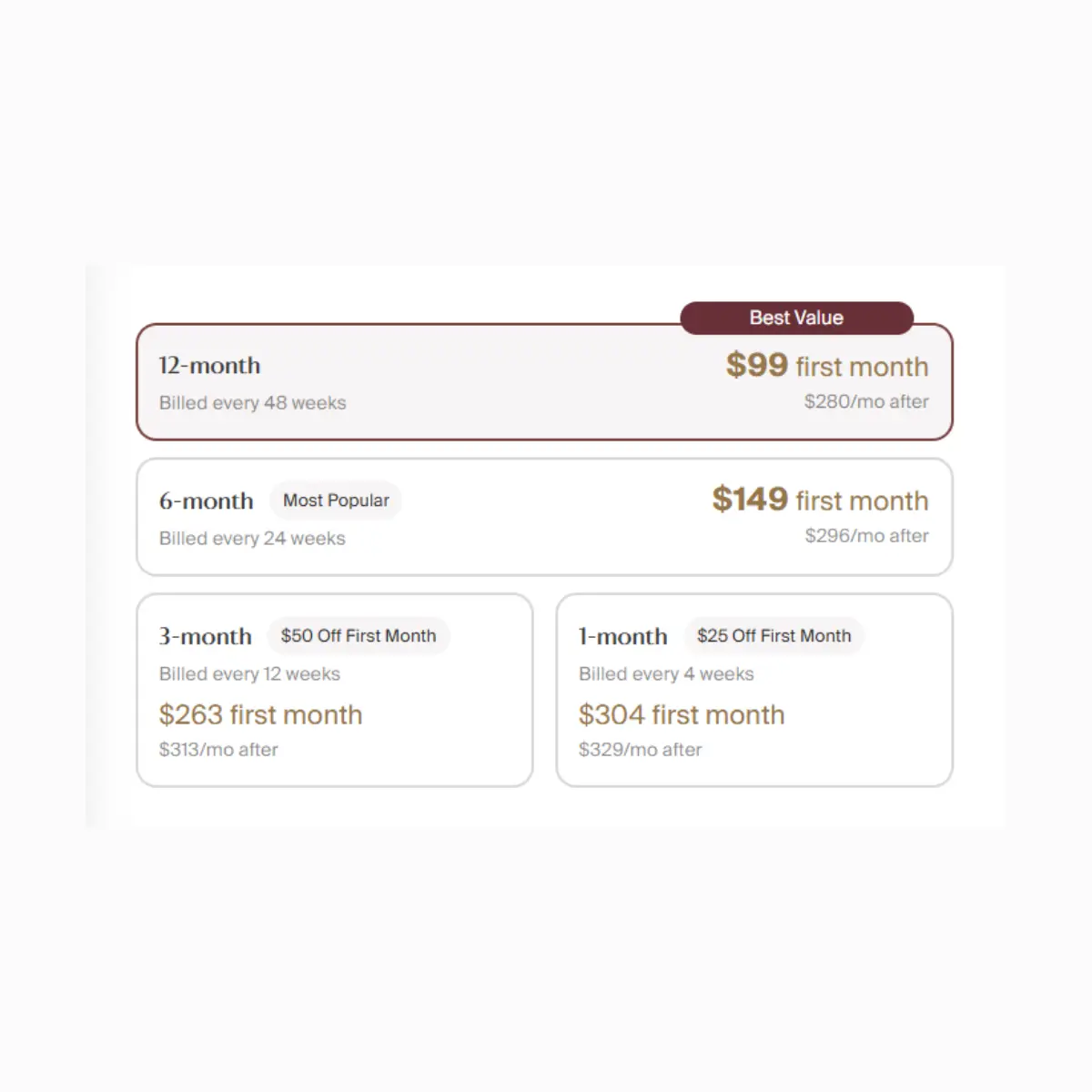 Enhance MD price