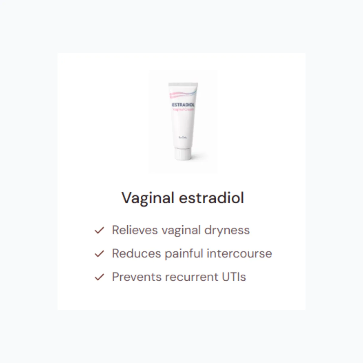 Gala HRT Vaginal estradiol