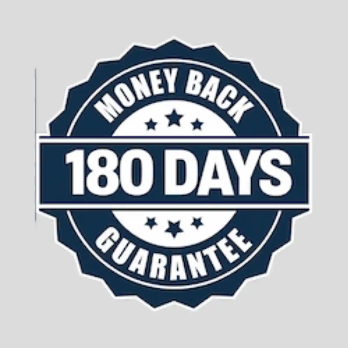 180 days money back guarantee