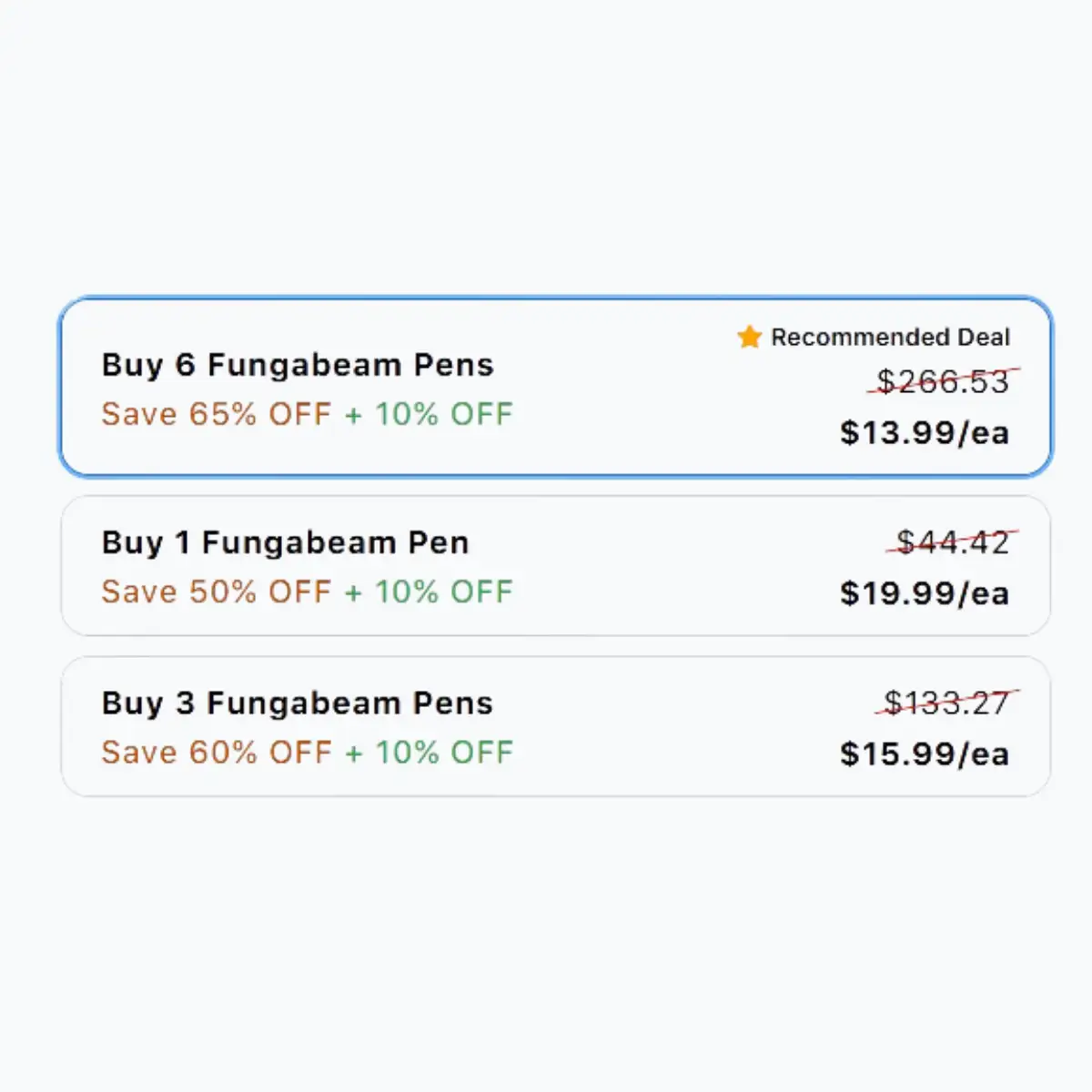 Fungabeam Pen Price