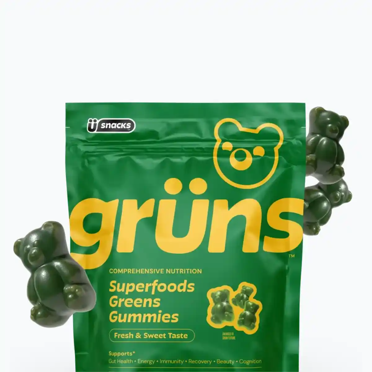 Grüns Superfood Green Gummies