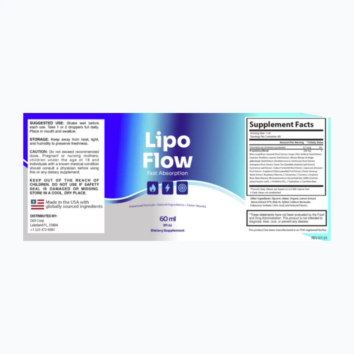 Lipo Flow Facts