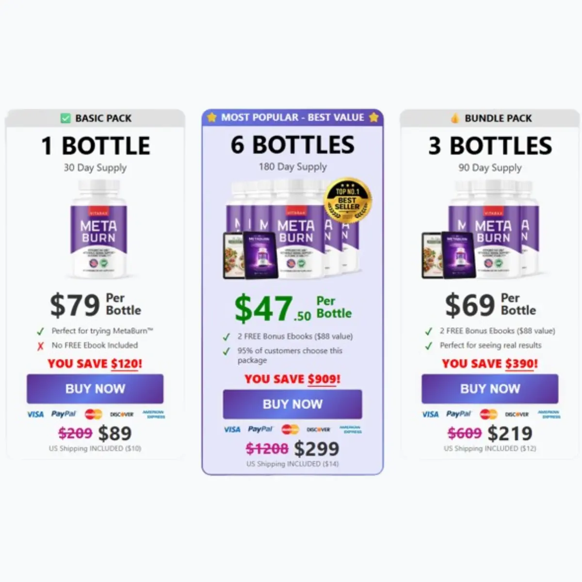 MetaBurn Price