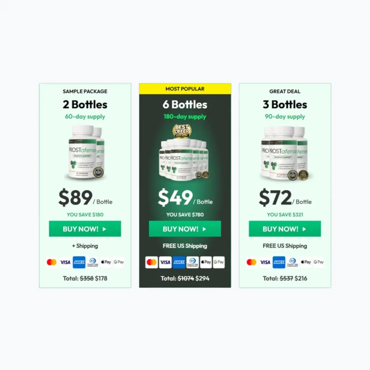 ProstAfense Price